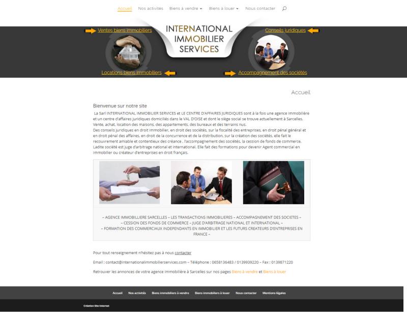 International Immobilier services