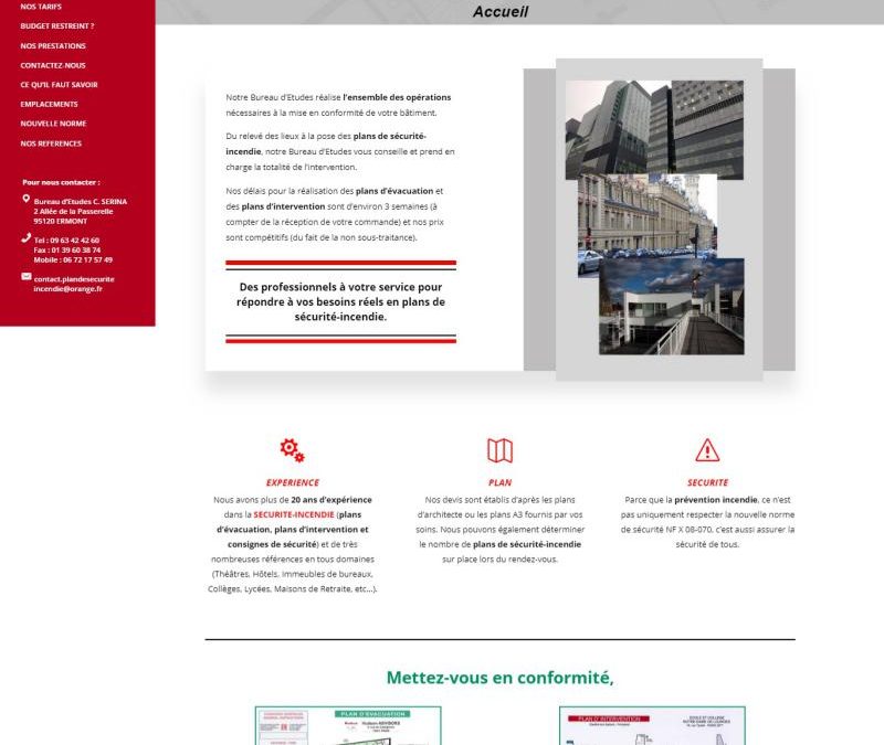 Plan de sécurité incendie