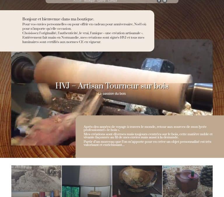 HVJ Artisan Tourneur sur bois